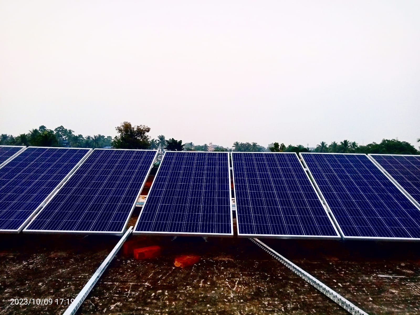 Solar Rooftop Install in Home